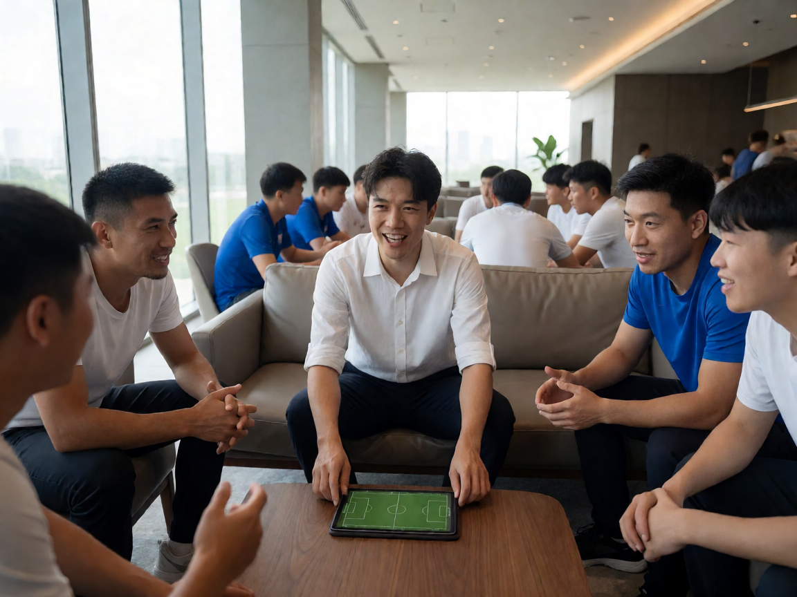 球迷社区在线交流界面